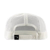 Lazy J Mens Red Rock Classic Five Panel Trucker Cap Grey & White- GRYWHT4-REDRK
