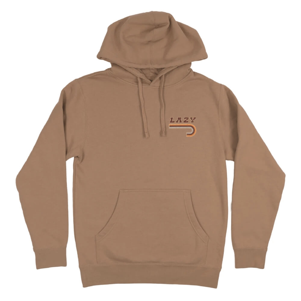 Lazy J Mens Redford Hoodie Tan - REDFORD
