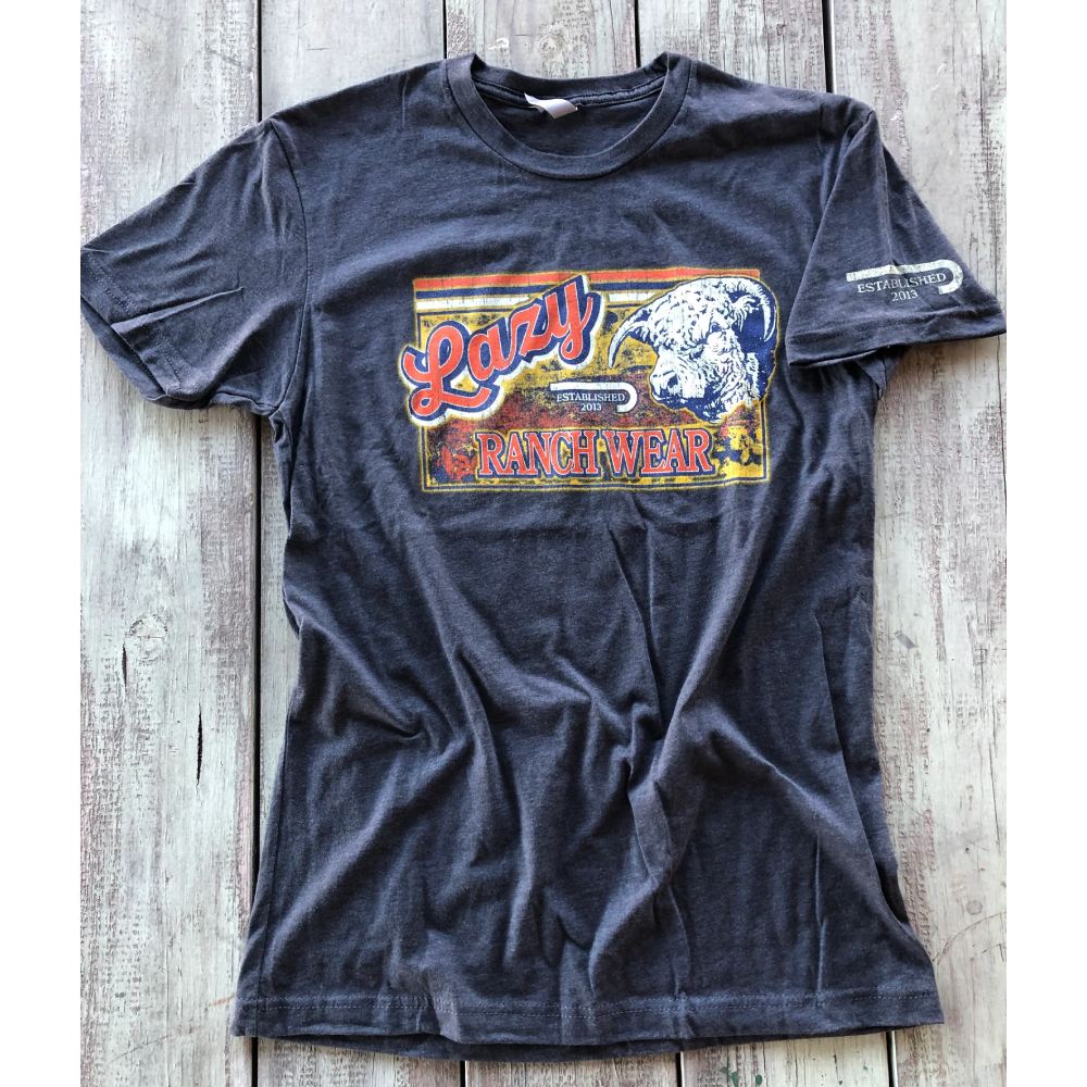 Lazy J Mens Retro Ranchwear T-Shirt - LJRWRETRO