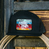 Lazy J Mens Serape Elevation Cap - BLKBLK4SV