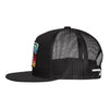 Lazy J Mens Serape Elevation Cap Black - BLKBLK4SV