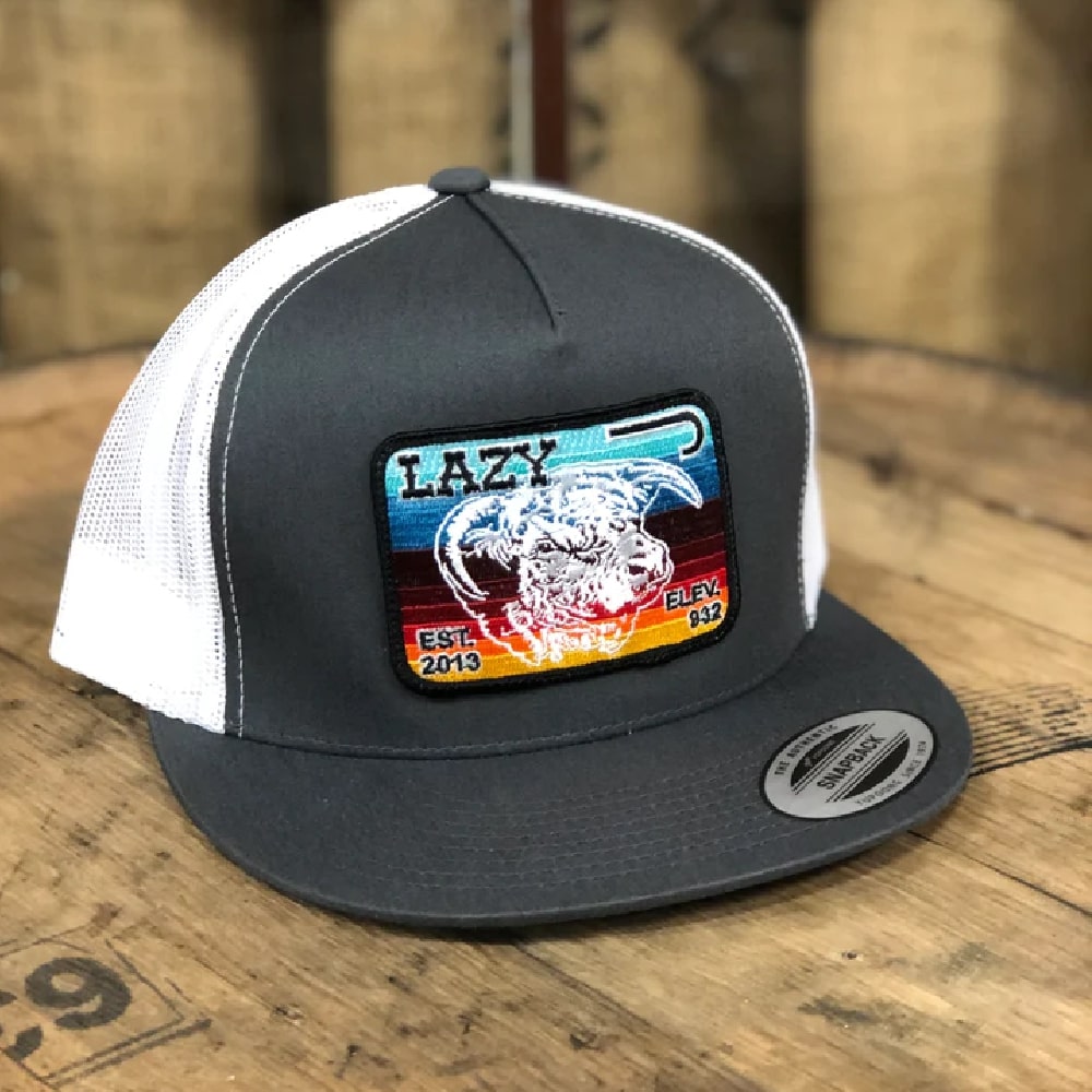 Lazy J Mens Serape Elevation Cap