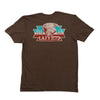Lazy J Mens Short Sleeve T-Shirt Brown - ELRANCHO