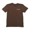 Lazy J Mens Short Sleeve T-Shirt Brown - ELRANCHO