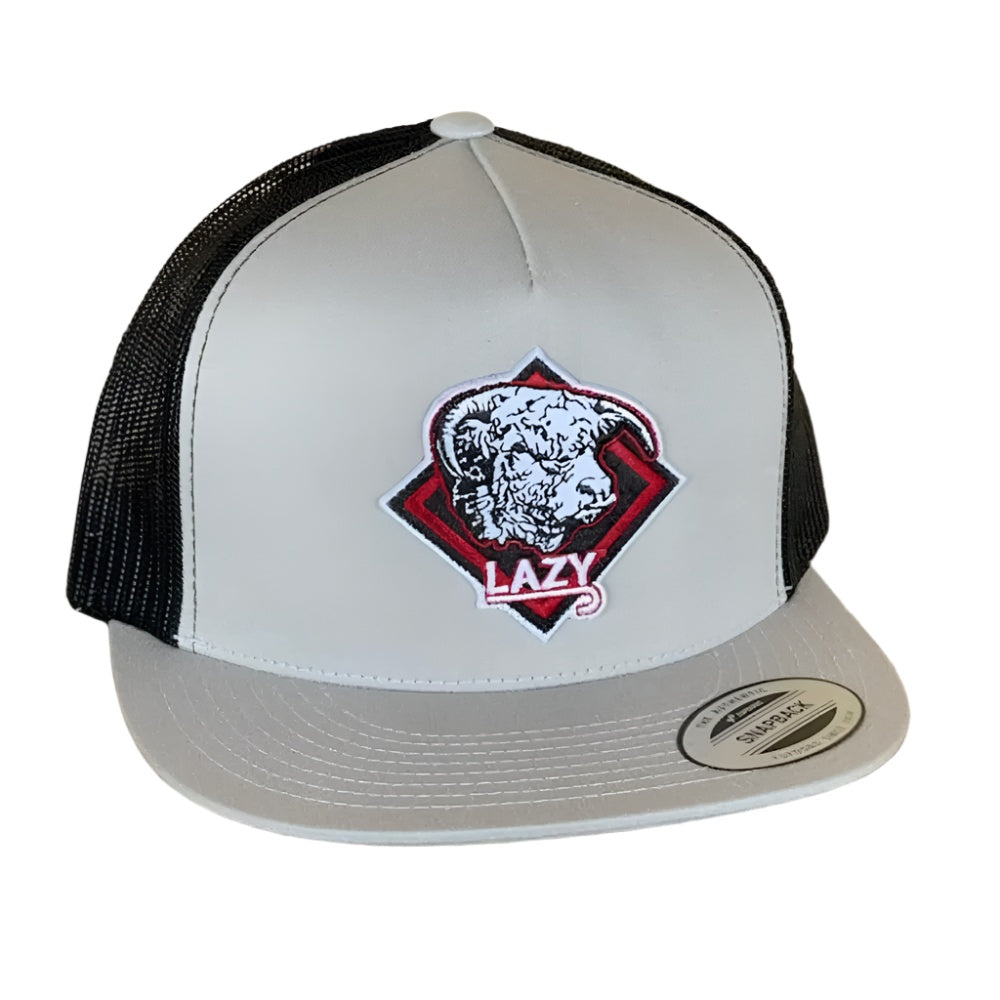 Lazy J Mens 4" Diamond Cap