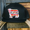 Lazy J Ranch Wear Mens Serape Bull Cap - BLACK4SER