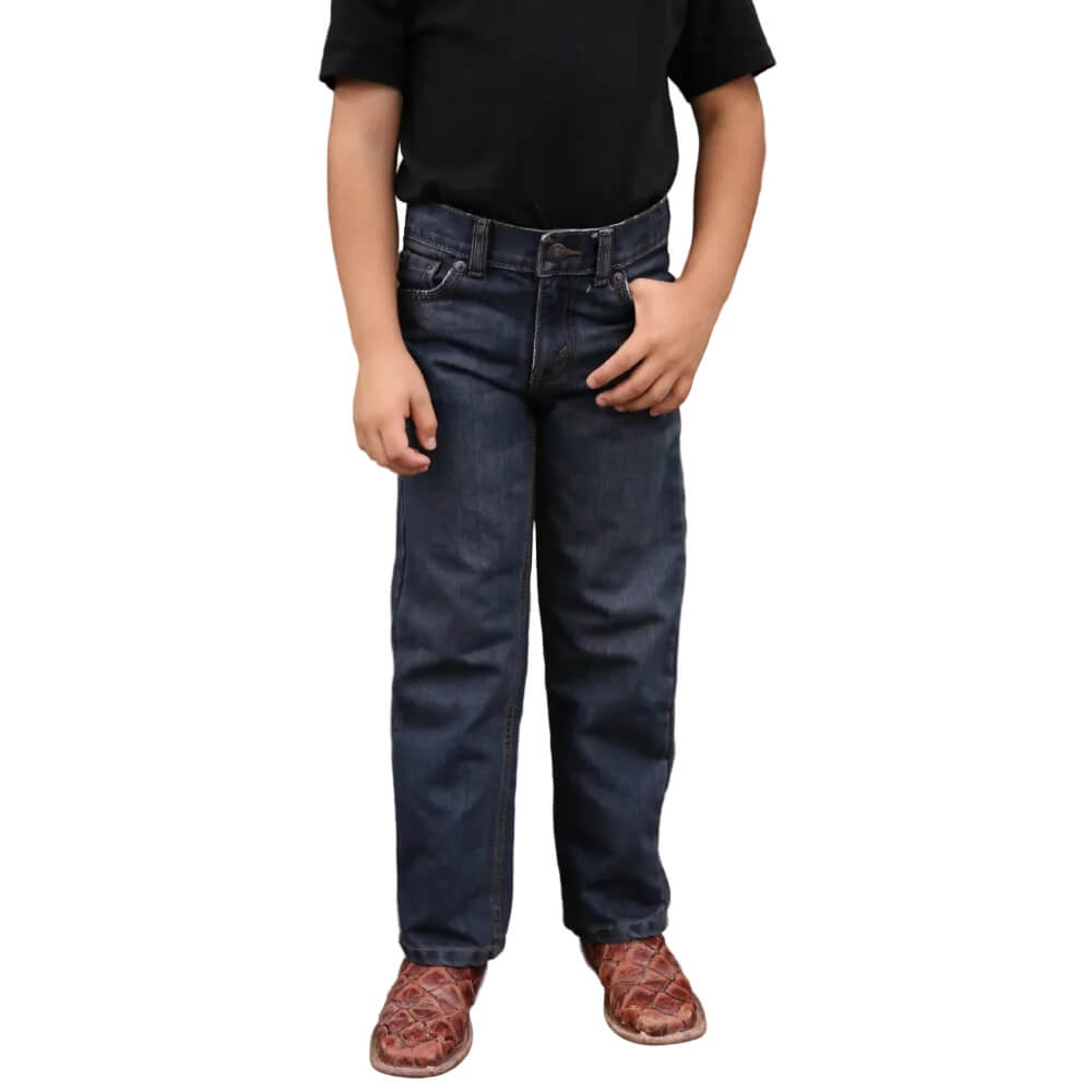 Levi’s Boys 505 Relaxed Straight Leg Performance Jeans (Sizes 4 - 7X) – 815505-778