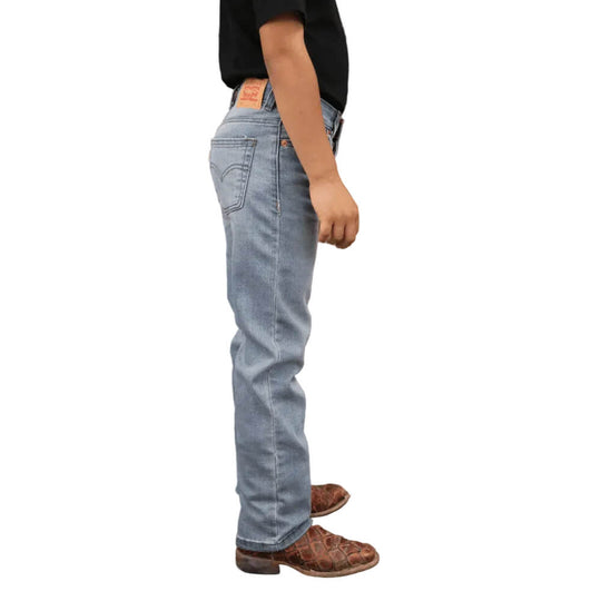 Vintage Levis 514 Bleu Droit Slim Jean - W30 L27
