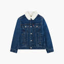 Veste Garçon Levi's Doublée Sherpa - Veste Matelassée Chaude Pour Enfant, Style Décontracté - 5