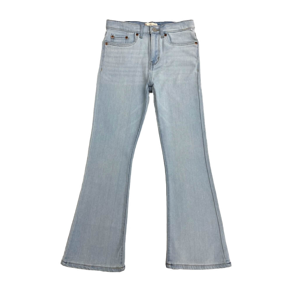 Levi's Girls 726 High Rise Flare Jeans Light Wash - 4MG970-L6Q-IP