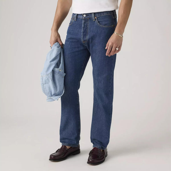 Levi's Mens 501 Original Jeans - Dark Stonewash | Buy Now