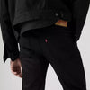 Levi's Mens 501 Original Fit Jeans Listless - Black - 005012442