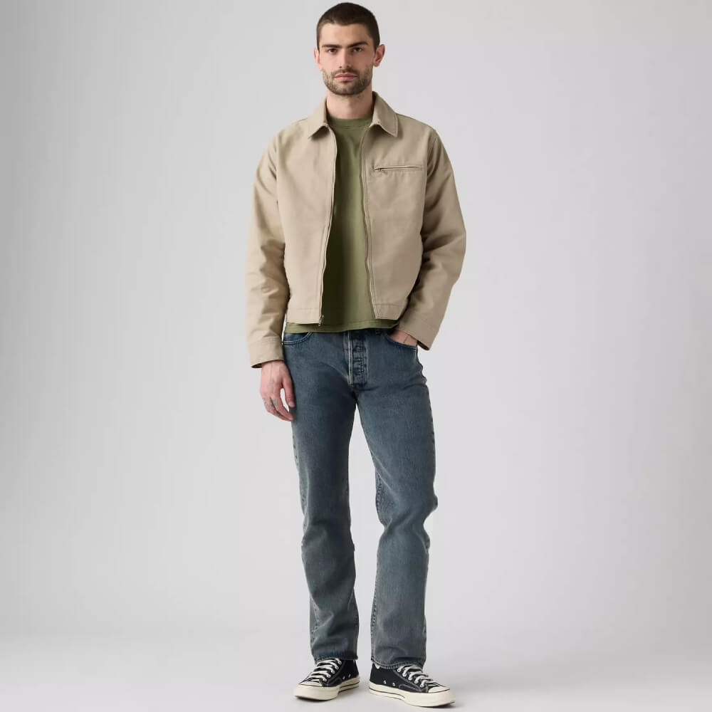 Levi's Mens 501 Original Jeans Late Night Dinner Overdye/Blue - 005013918
