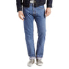 Levi's Mens 505 Regular Fit Jeans - Medium Stonewash - Big & Tall - 045054891