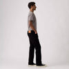 Levi's Mens 506 Comfort Straight Fit Jeans Black - A77000005