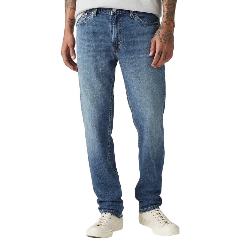 Levi's Mens 511 Slim Fit Jeans Indigo Medium-Wash - 045116106