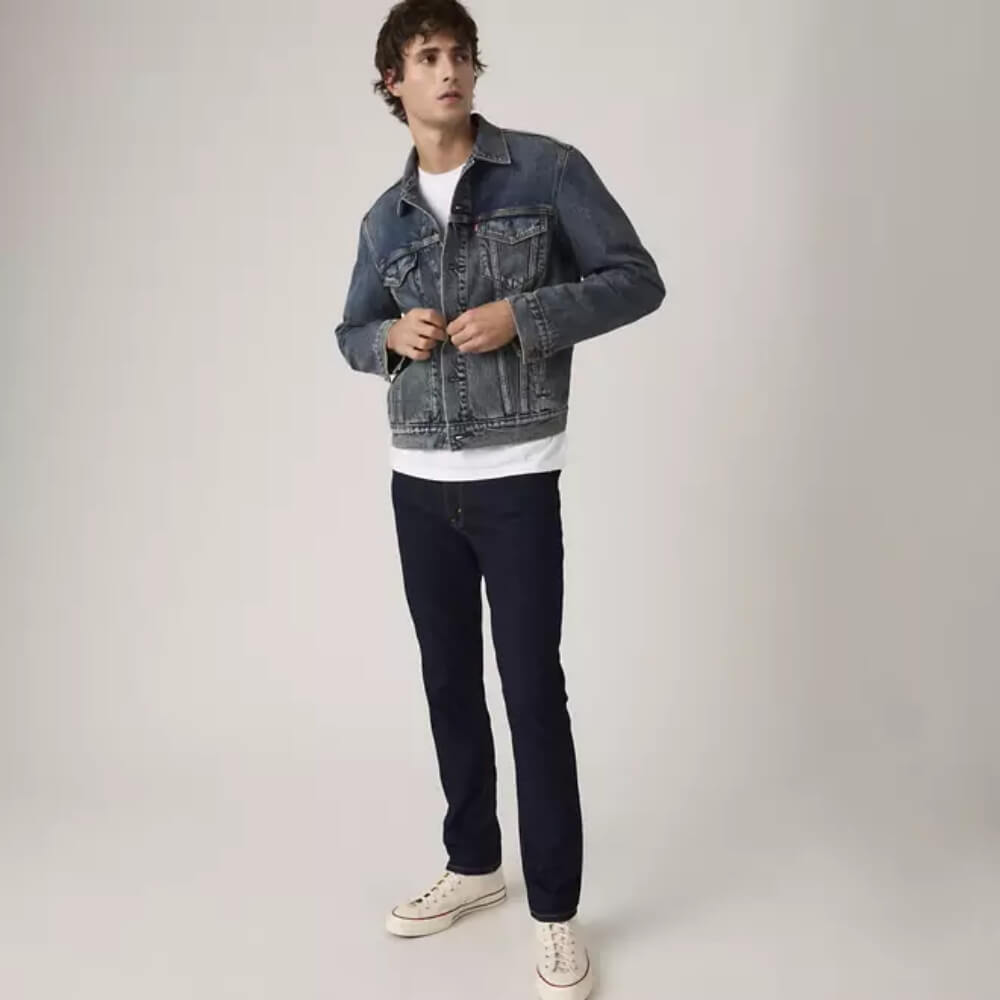 Levi's Mens 511 Slim Jeans Seaside Rinse Cool - Dark Wash - 045116320