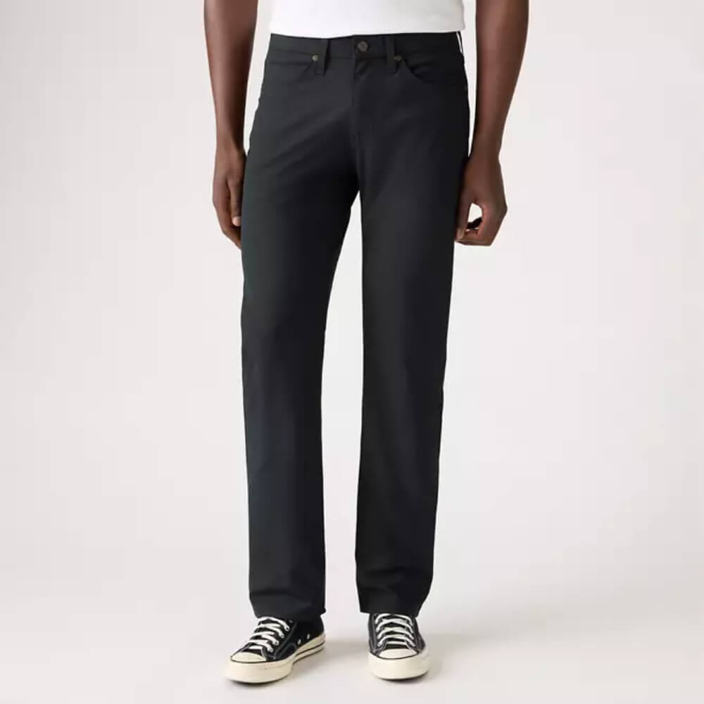 Levi's Mens 514 Straight Fit Tech Pants Black Boots Wash Levi's Mens 514 Straight Fit Tech Pants Black Boots Wash