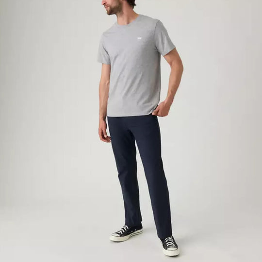 Levi's Mens 514 Straight Fit Tech Pants Navy Waves Tech Knit