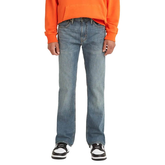 Levi's Mens 527 Slim Bootcut Jeans | Medium Chipped Wash