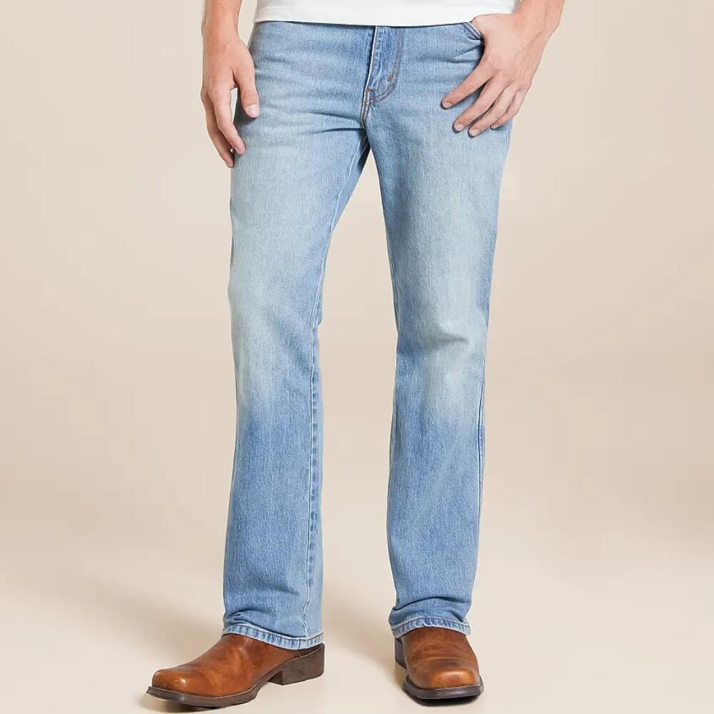 Levi's Mens 537 Western Bootcut Jeans - 000XI0022