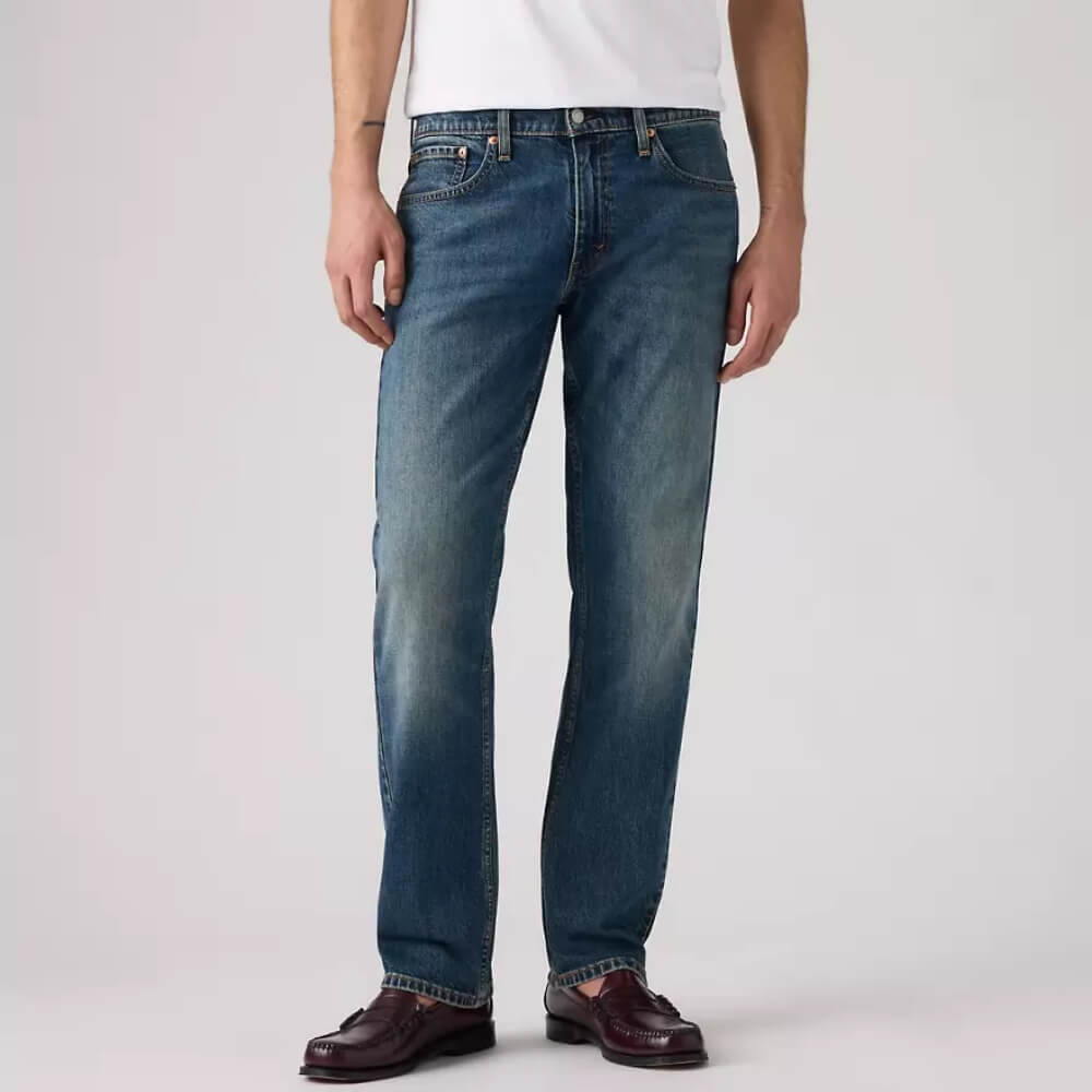 Levi's Mens 559 Relaxed Straight Jeans Denim De Jour - Dark Wash - 005590649