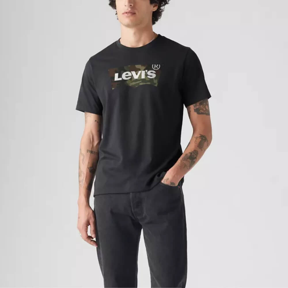 Levi's Mens Classic Graphic T-Shirt Phantom Black - 224911949