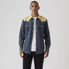 Levi's Mens Classic Standard Fit Western Shirt Blue - 857450280
