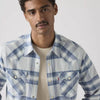 Levi's Mens Classic Western Standard Fit Shirt Blue - 857450277