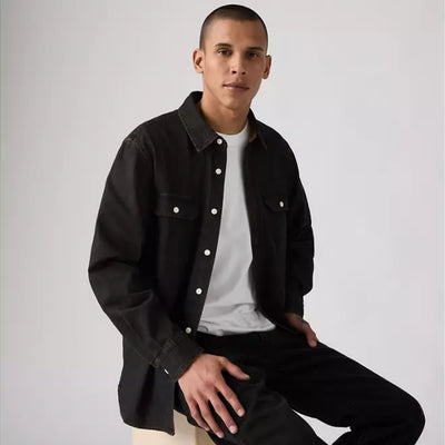 Levi's Mens Classic Worker Shirt Tobacco Brown - 195870350