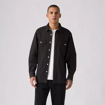 Levi's Mens Classic Worker Shirt Tobacco Brown - 195870350