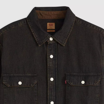Levi's Mens Classic Worker Shirt Tobacco Brown - 195870350