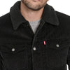 Levi's Mens Corduroy Sherpa Lined Trucker Jacket Black - LM5RC062-BLACK