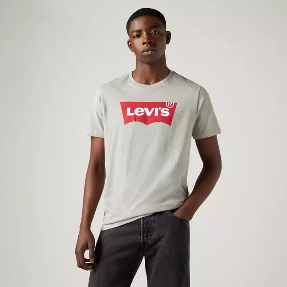 Levi's Mens Logo Classic T-Shirt Grey - 177830138