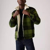 Levi's Mens Plaid Trucker Jacket Laredo Plaid Duffel Bag - Green - A60300010