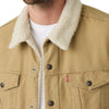 Levi's Mens Sherpa Trucker Jacket Khaki - 163650288