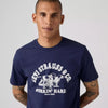 Levi's Mens Standard Classic Graphic T-Shirt By Your Side Naval Academy - Blue - 224912171