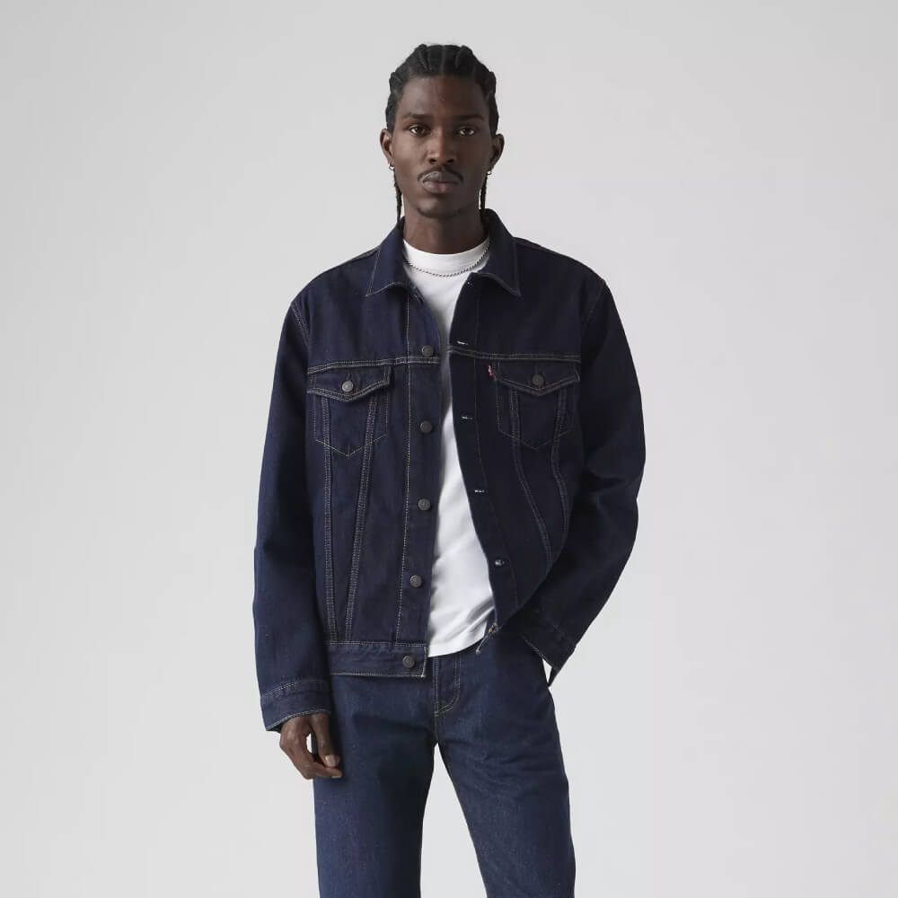 Levi's Mens Trucker Jacket Rinse/Dark Wash - 723340134