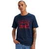 Levi's Mens Two Horse Graphic T-Shirt Navy Blue - 224950042