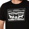 Levi's Mens Two Horse Graphic T-Shirt Black - 224950041