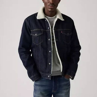 Levi's Mens Type 3 Trucker Jacket Blue - 163650285