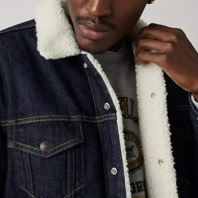 Levi's Mens Type 3 Trucker Jacket Blue - 163650285