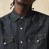 Levi's Mens Western Shirt Red Cast Rinse - Dark Wash - 857450002