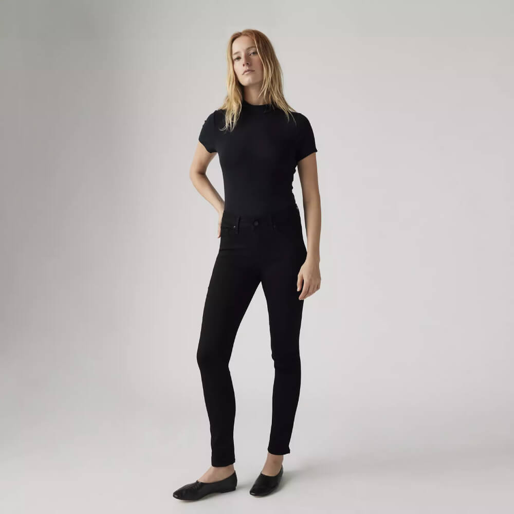 Levi's Womens 311 Shaping Skinny Jeans Black - 196260000