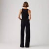 Levi's Womens 318 Shaping Wide Leg Jeans Black - 001PZ0005