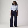 Levi's Womens 318 Shaping Wide Leg Jeans Darkest Sky - Dark Wash - 001PZ0009