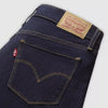 Levi's Womens 318 Shaping Wide Leg Jeans Darkest Sky - Dark Wash - 001PZ0009
