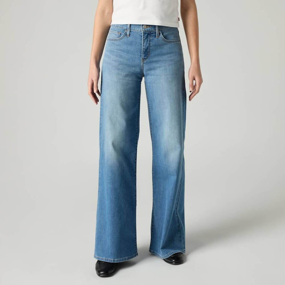 Levi's Womens 318™ Shaping Wide Leg Lightweight Jeans - 001PZ0015