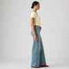 Levi's Womens 318 Shaping Wide-leg Jeans Centering Self - Medium Wash - 001PZ0029