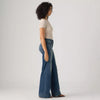 Levi's Womens 318 Tailored Wide Leg Jeans Leaving Late - Dark Wash - 0081C0001